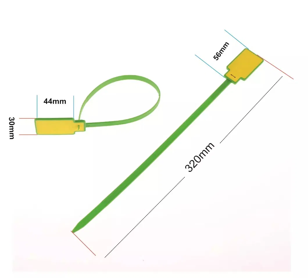 Factory RFID Cable Tie Tags Rewritable Waterproof 13.56MHz ABS RFID Seal