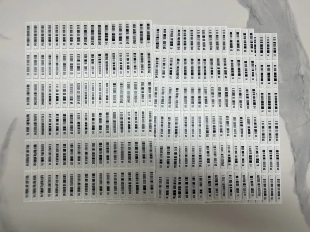 Excellent Quality EAS Am 58kHz Label Am Dr Soft Label Barcode Anti Theft Am Security Sticker Clothing Anti Theft Tag for Supermarket Loss Prevention