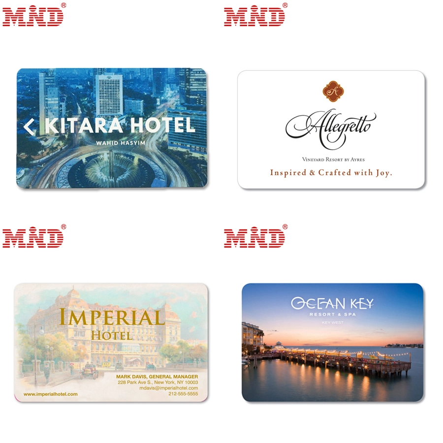 China Supplier 13.56MHz Hotel Key Card PVC RFID Card