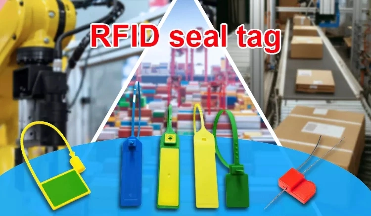 Factory RFID Cable Tie Tags Rewritable Waterproof 13.56MHz ABS RFID Seal