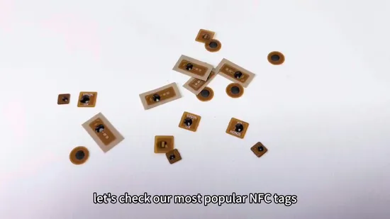 Thin Passive RFID High Frequency Passive Small NFC Tag