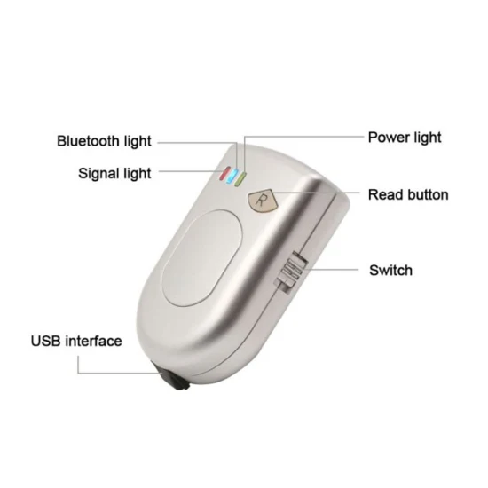 ISO11784/11785 RFID 134.2kHz RFID Animal Chip Tag Bluetooth Reader Writer with Sdk