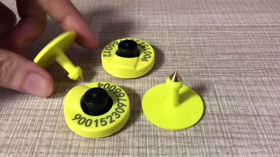 Cow RFID NFC and Tracking Tag Animal Earring Chip for Cattle 