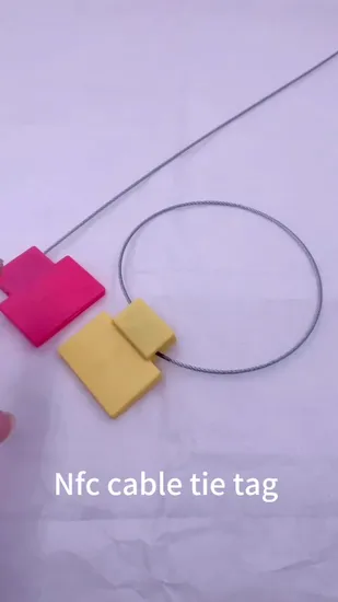 Tamper Proof RFID Metal Seal Strip for Airport Baggage Tracking 