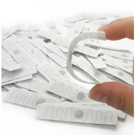 UHF RFID Washable Label High Temperature Sew Soft Textile Laundry Tag 
