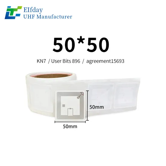 RFID Hf kN7 Chip Custom Qrcode NFC Tag Sticker Payment Jump Web 13.56MHz Programmable Small Tag Sticker Anti