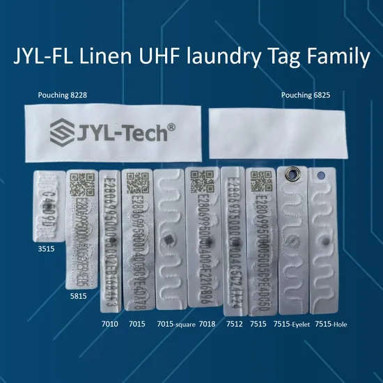 Textile Management UHF RFID Linen Laundry Tag UHF Laundrychip Transponder 