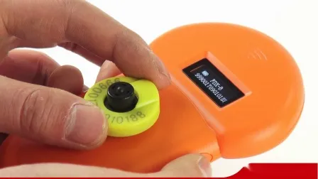 Livestock RFID Tk4100 Em4305 Pig Plastic Animal Ear Tag for Sheep/Goat