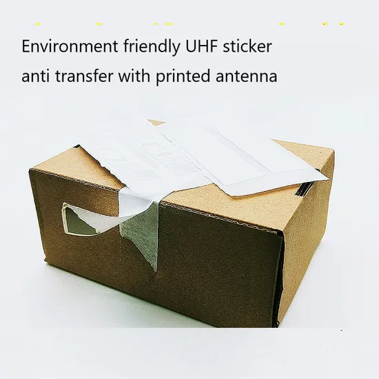 Custom Fragile Vulnerable NFC Disposable Label Hf UHF RFID Tamper