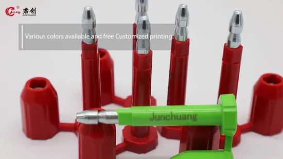 Jcbs605 Disposable RFID Bolt Seals for Trailer Truck 