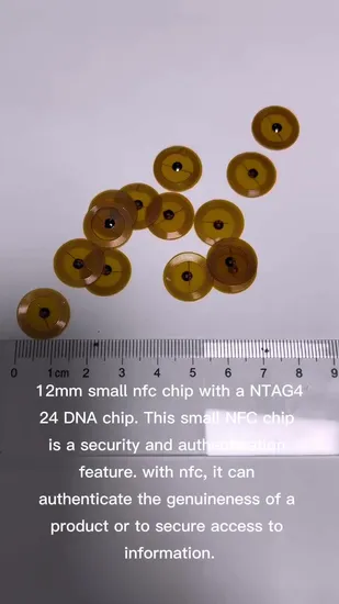 FPC RFID Tag Anti Metal Micro Chip NFC Anti Counterfeiting NFC Tag424 NFC Tag 