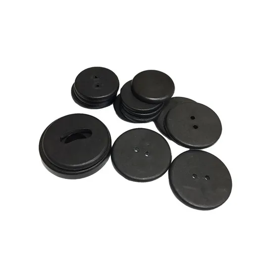 High Temperature Resistant PPS 13.56MHz RFID Label Coin Tag Washing NFC Button RFID PPS Laundry Tag 