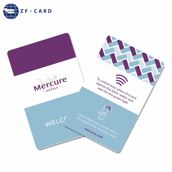 China Supplier 13.56MHz Hotel Key Card PVC RFID Card